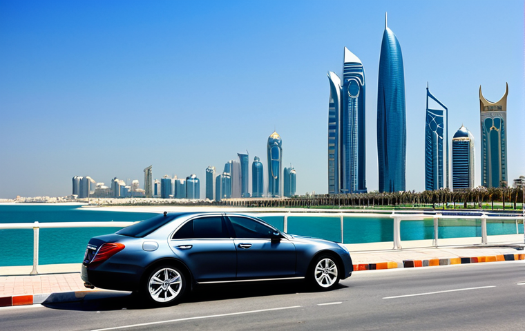UAE 교통 법규 및 자동차 렌트 - Desert Road Trip**

"A family-friendly scene of a fully clothed family in an SUV driving across a de...