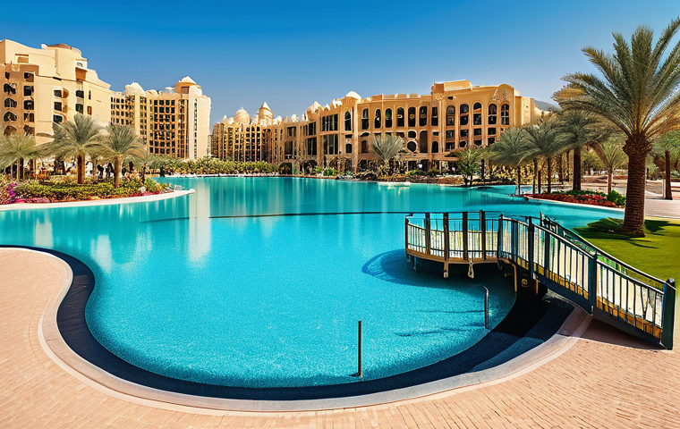 아랍에미리트 기후와 여행 적기 - **Winter in the UAE (Outdoor Adventure & Authenticity)**
    "A picturesque evening scene during win...